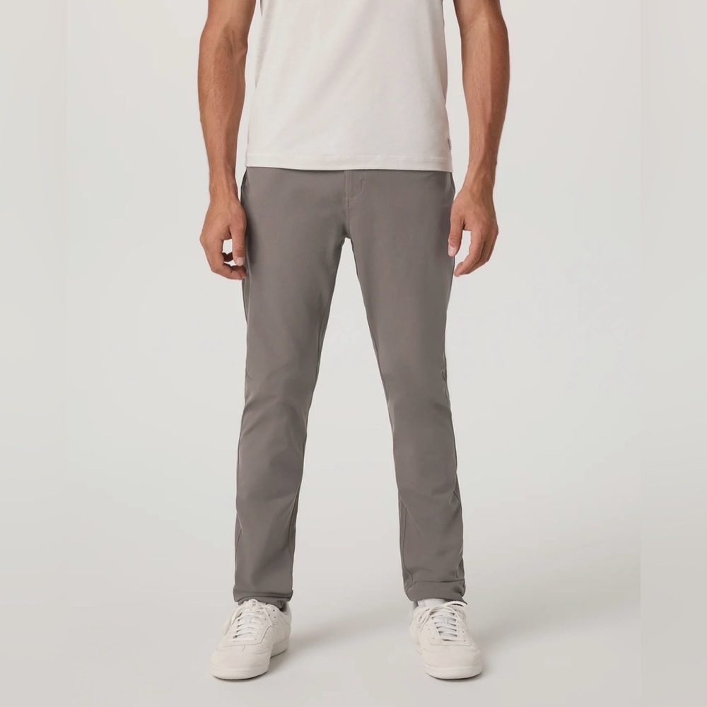 Vuori Men's Meta Pants 32 waist.  Tan color.